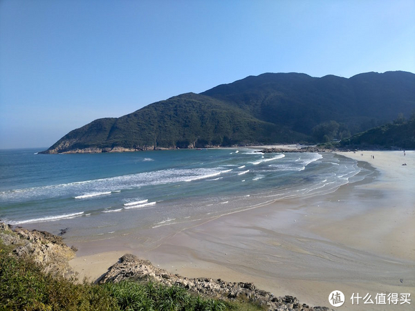 ▼接著,走到西灣山,站在炮臺這裡遠眺