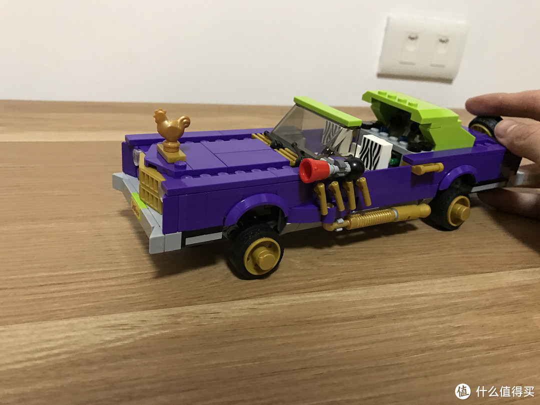 #本站首晒#LEGO 乐高 蝙蝠侠大电影 70906 小丑汽车