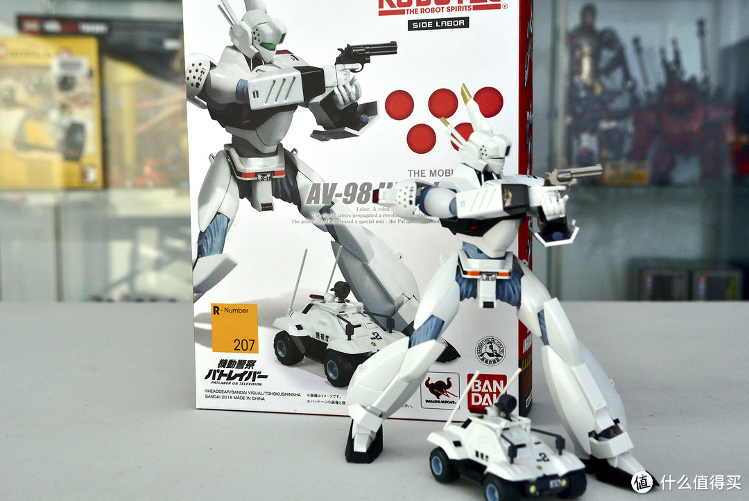 #本站首晒#BANDAI 万代 ROBOT魂 机动警察 英格拉姆一号机&98式指挥车