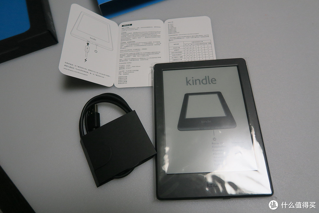 中信活动入门kindle 电子书阅读器 拆箱