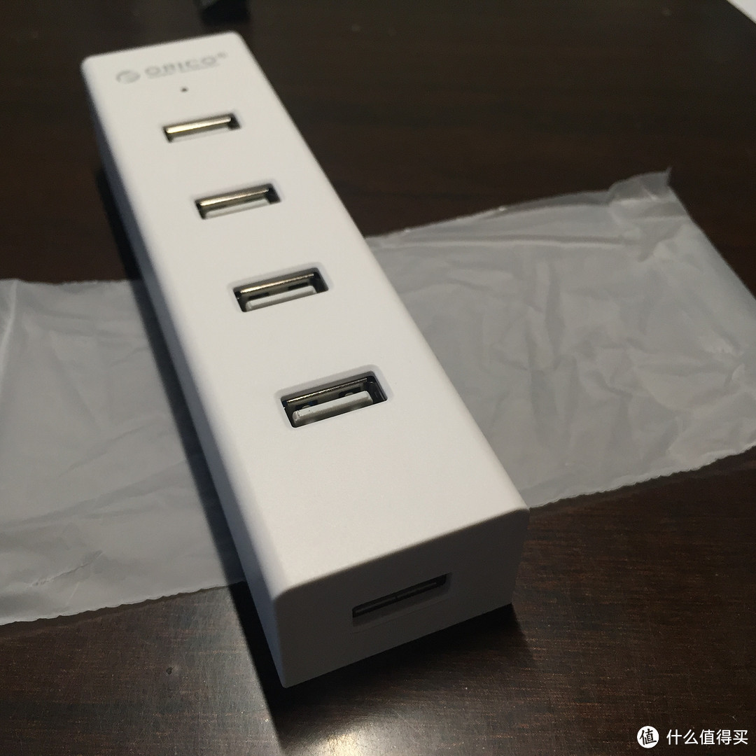 ORICO 奥睿科 基础款4口USB HUB 开箱简评