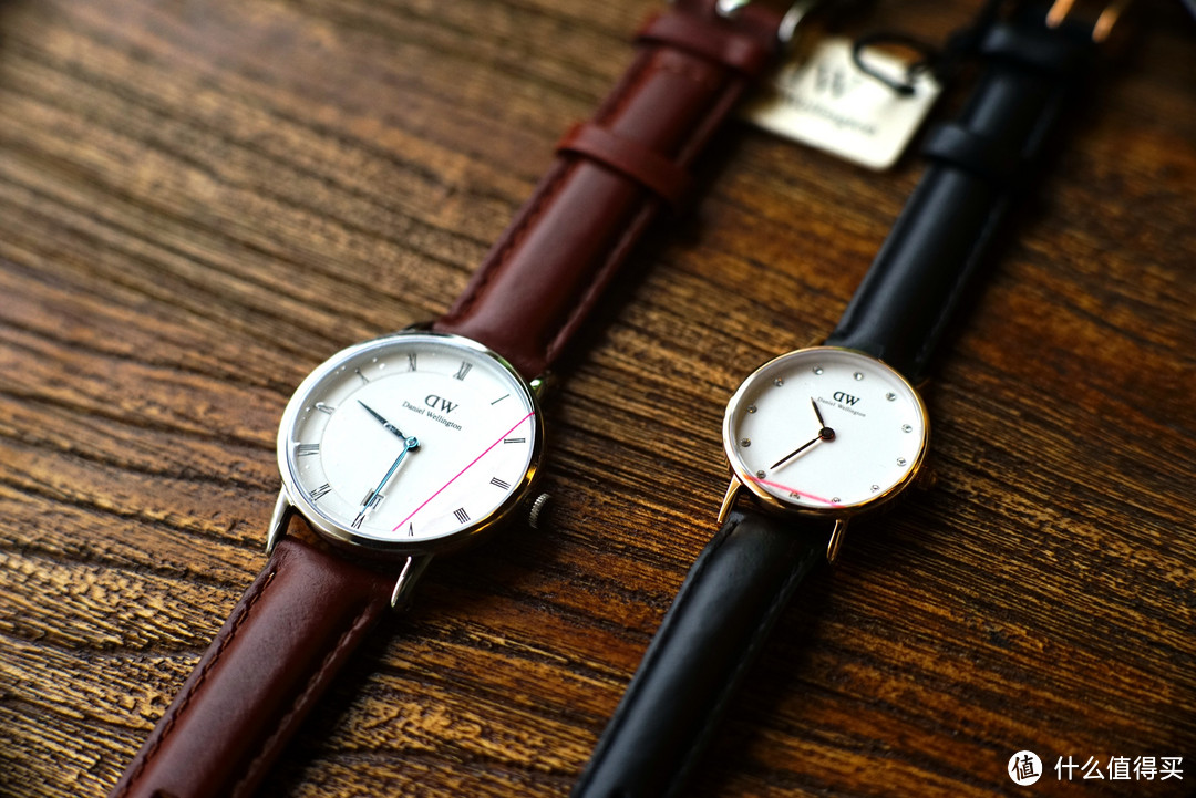 True or False 萌妹预警 — Daniel Wellington 丹尼尔·惠灵顿 腕表 双开箱