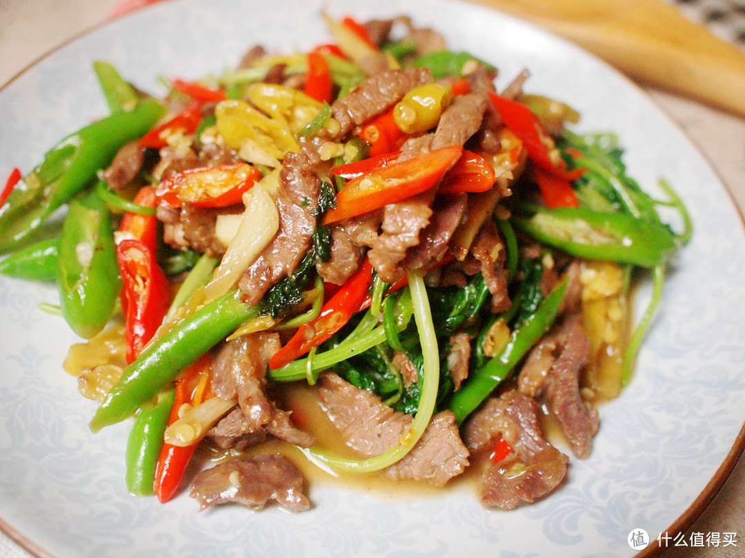 牛羊肉篇—香菜泡椒牛肉