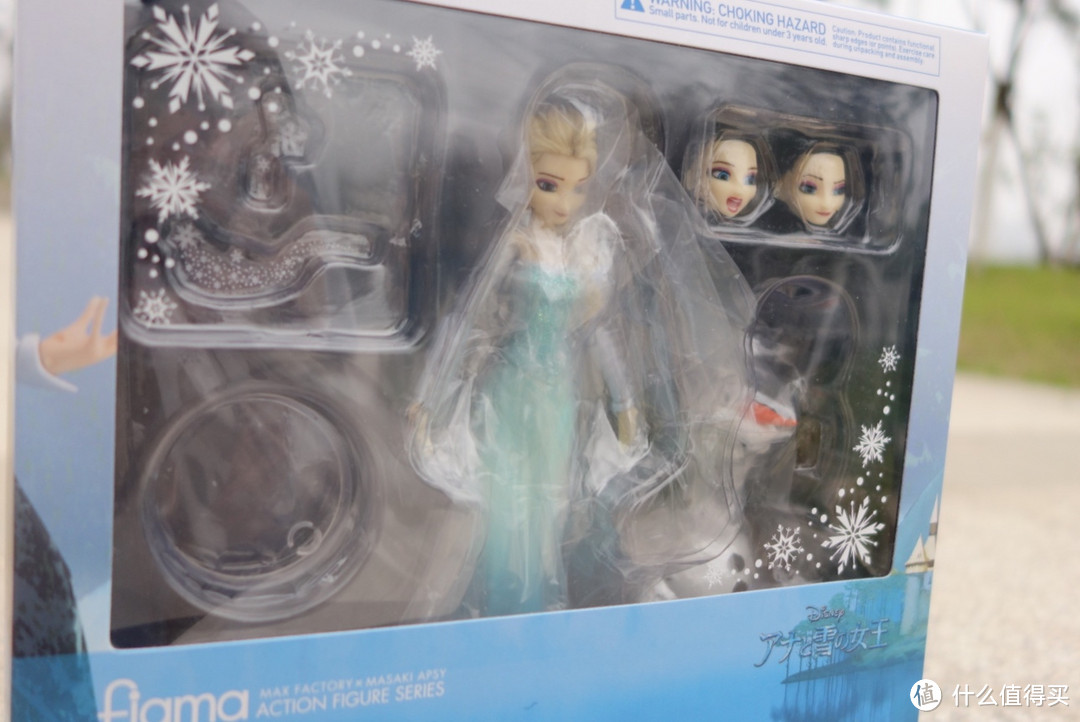 #本站首晒# Let it go~ FIGMA 冰雪奇缘 爱尔莎&雪宝 涂装可动模型（多图）