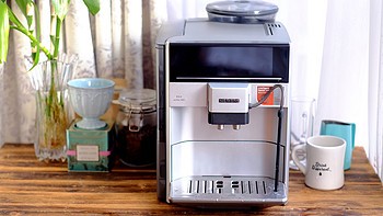 西门子 TE603801CN全自动咖啡机外观展示(配色|面板|屏幕|出口)