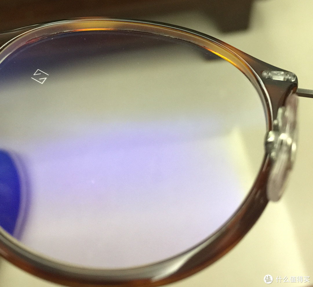 #原创新人# Zeiss 蔡司 数码型钻立方防蓝光膜镜片+Ray·Ban 雷朋 眼镜架RB7073 网购入手心得