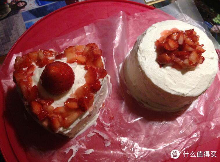 草莓蛋糕卷&草莓鲜奶蛋糕