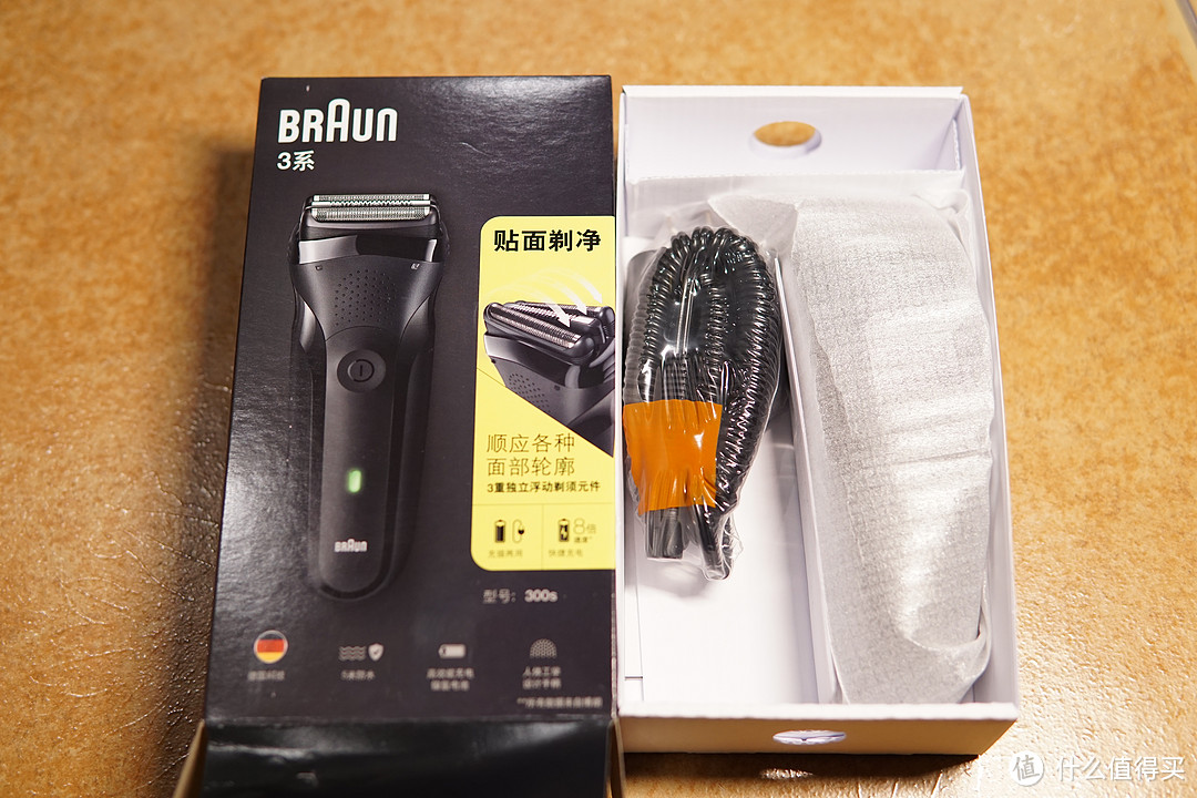 来自张大妈的年终奖励-记第一次金币兑换 BRAUN 博朗 3系 300 电动剃须刀 记录