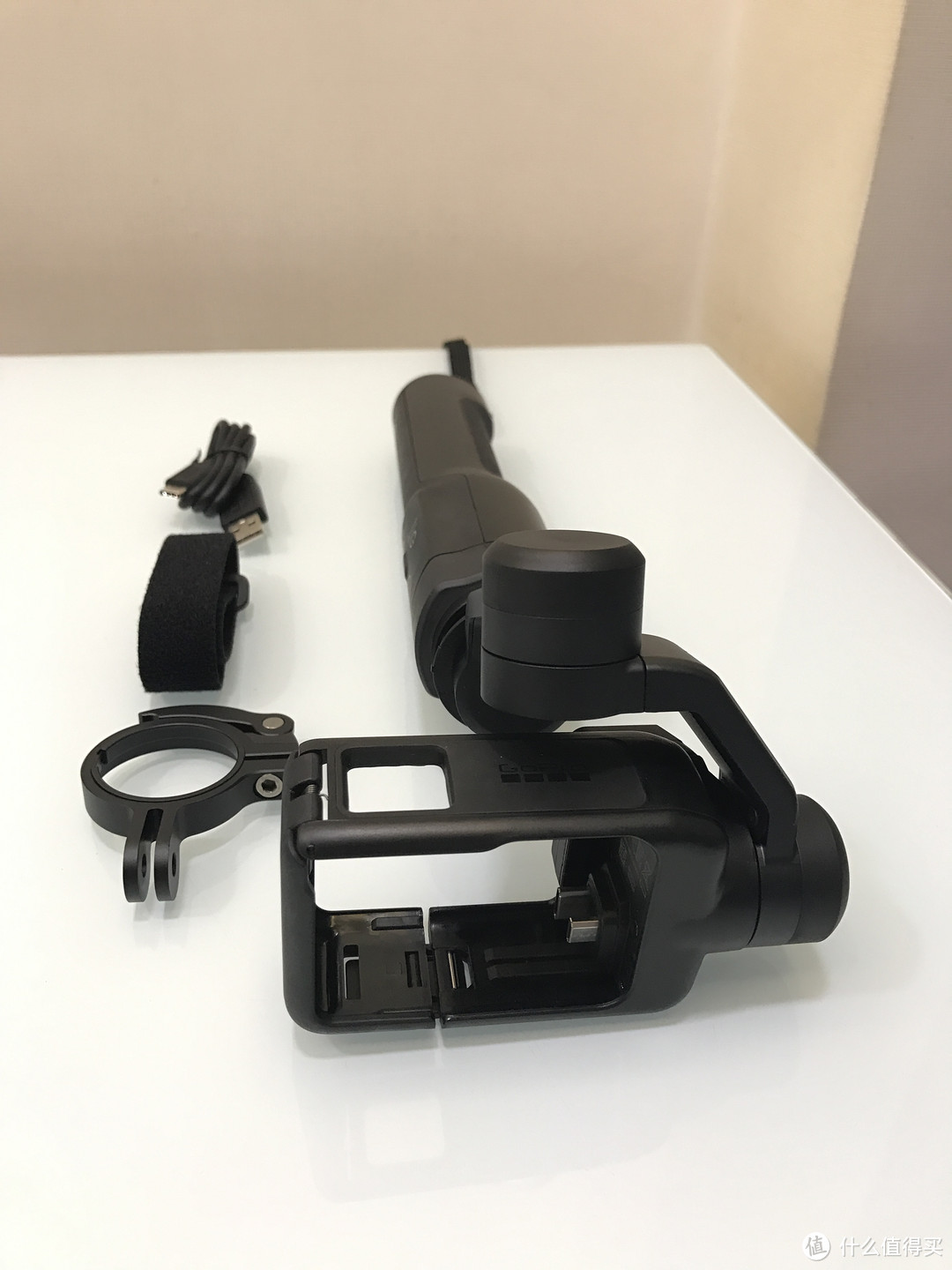 #本站首晒#原创新人#为了画面的高级感，GoPro Karma Grip 三轴视频稳定器 开箱