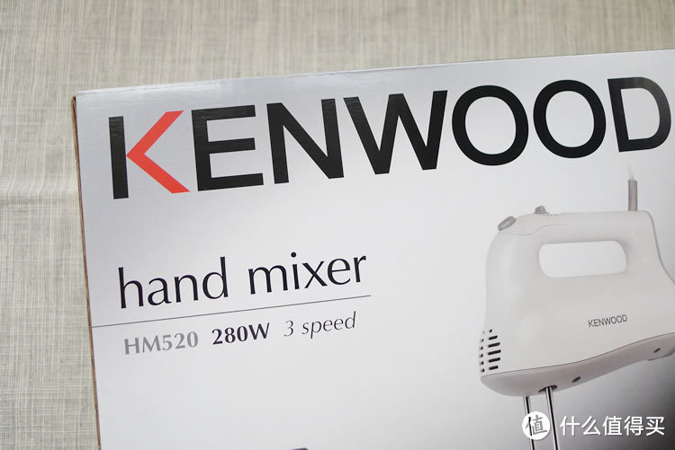 #本站首晒#厨师机太贵？不如试试能揉面的 KENWOOD 凯伍德 HM520 电动打蛋器