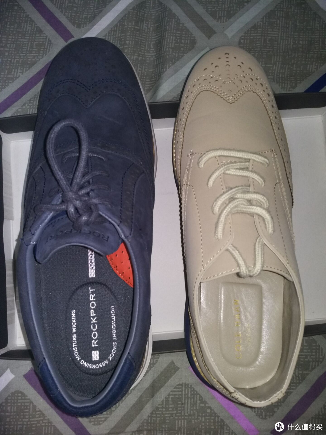 cole haan  big kid US7M 雕花皮鞋300RMB 小脚海淘皮鞋尺码分享