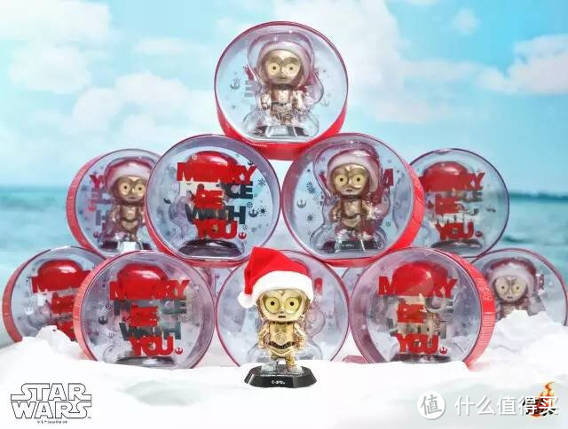 HT COSBABY 圣诞限量版 星球大战 C-3PO 手办