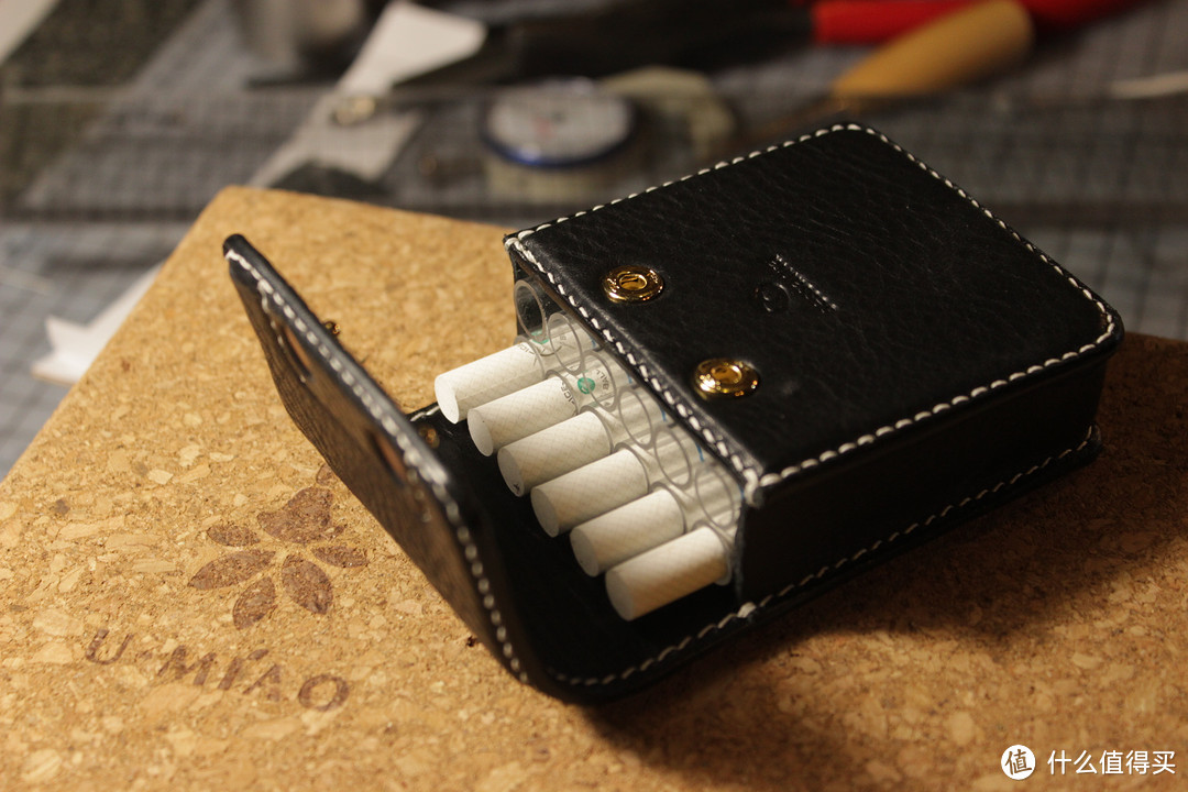 edc系列——手工皮具烟盒制作过程