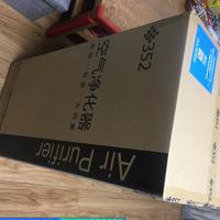 352 X80 空气净化器外观展示(操作面板|滤芯|轮子)