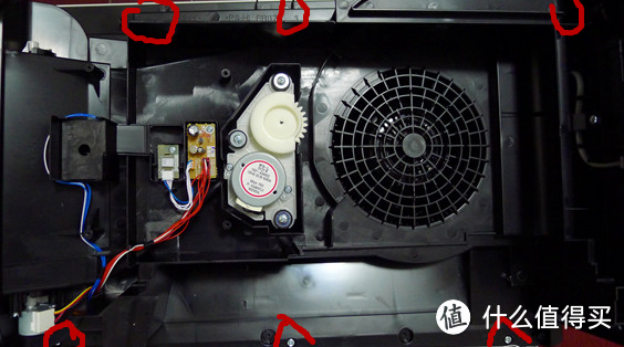 夏普空气净化器Sharp KC-E50W略220v改100v电压成功