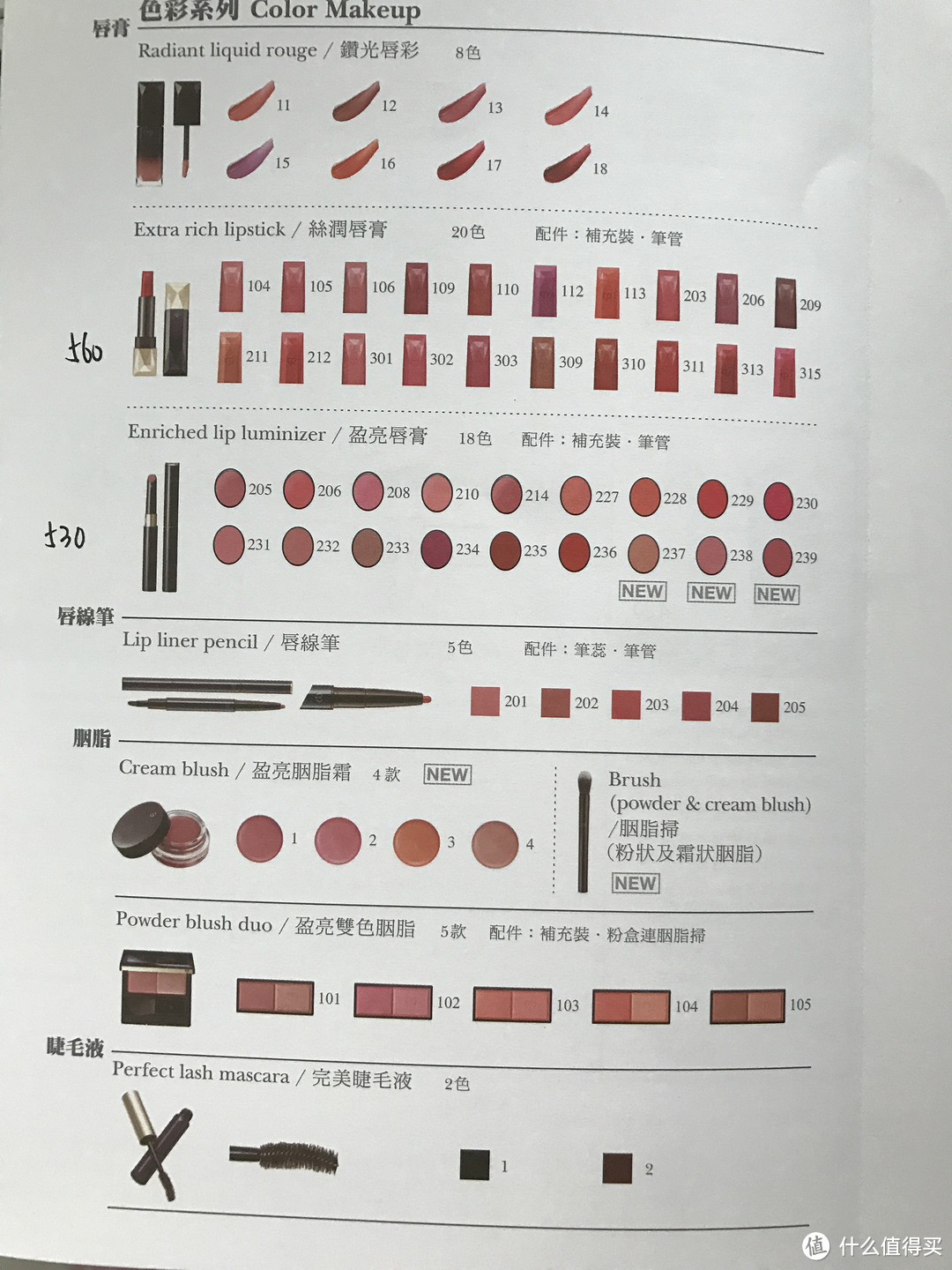 CPB新品钻光粉底笔&盈亮唇膏早春新色 试色和购买攻略（附16款产品使用感受）