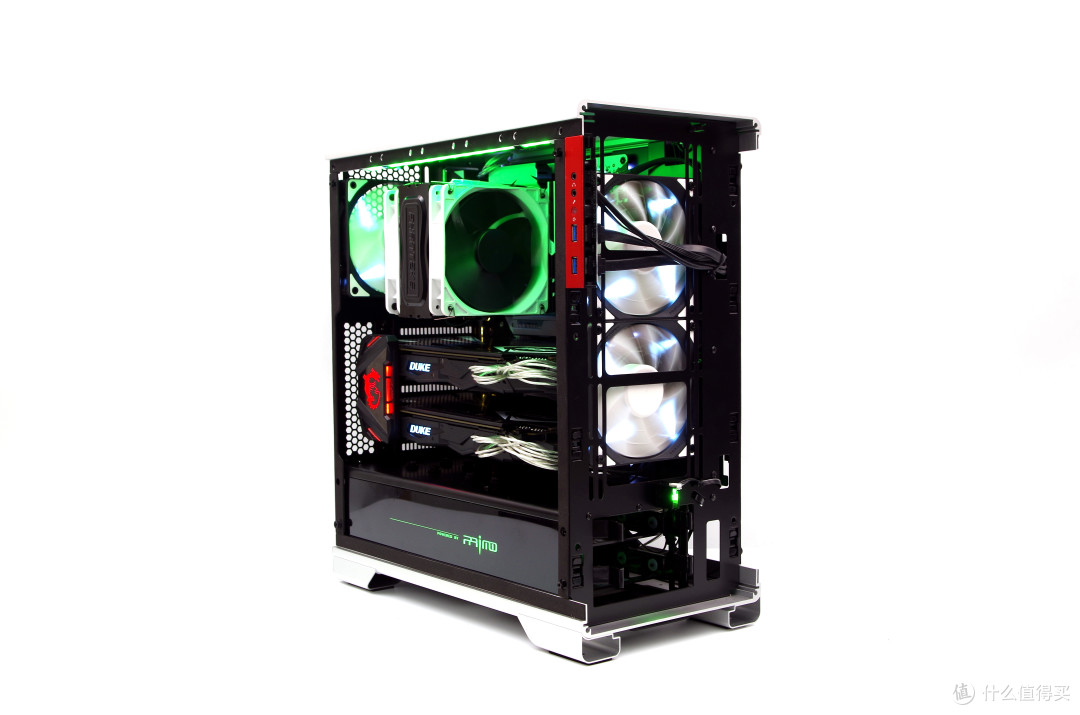 黑白美人 — 打造I7 7700K GTX1070SLI NvmeRAID0 平台装机SHOW
