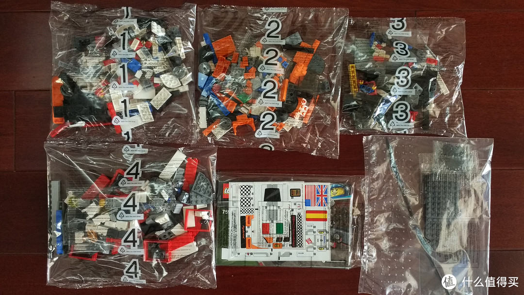 LEGO 乐高 超级赛车系列 75912 保时捷911GT终点站