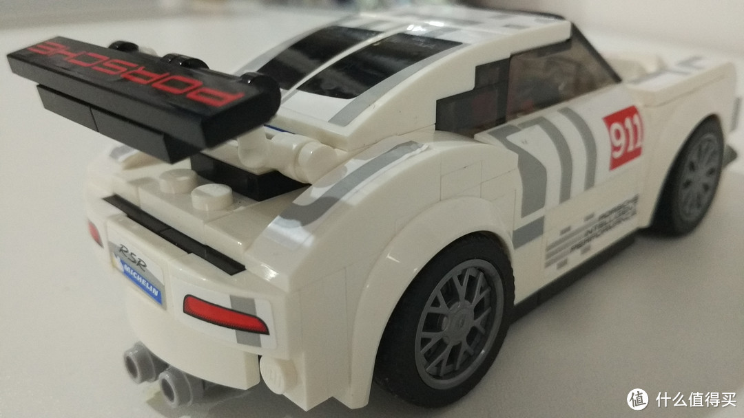 LEGO 乐高 超级赛车系列 75912 保时捷911GT终点站