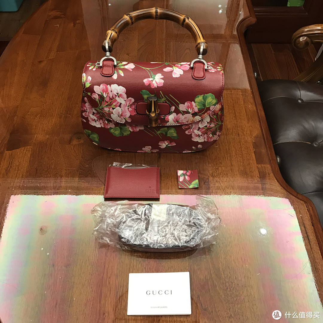 #本站首晒# 竹兰相映成趣 — GUCCI 古驰 Bamboo Shopper系列 手提单肩包 晒单