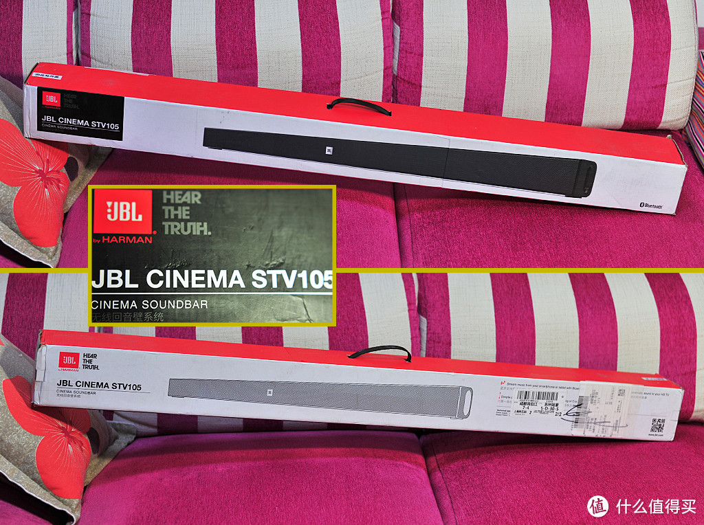 #本站首晒# 升级家庭小影院：JBL CINEMA STV105无线回音壁体验纪略