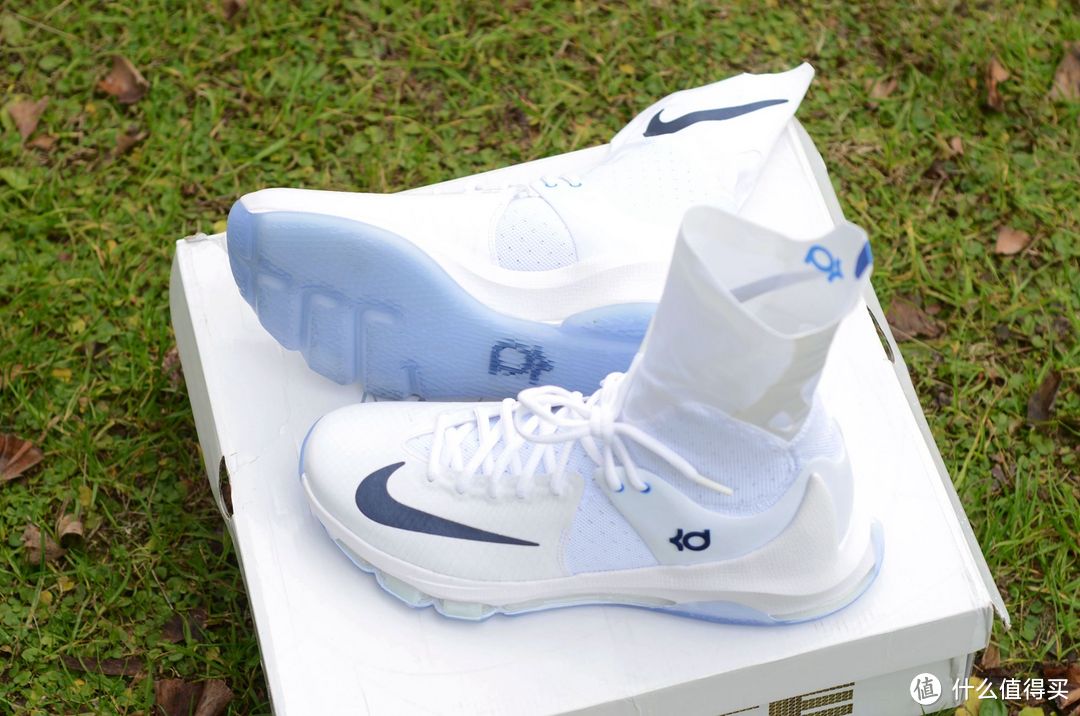 #本站首晒# 袜子能上天！ NIKE 耐克 KD8 Elite Ⅱ 篮球鞋