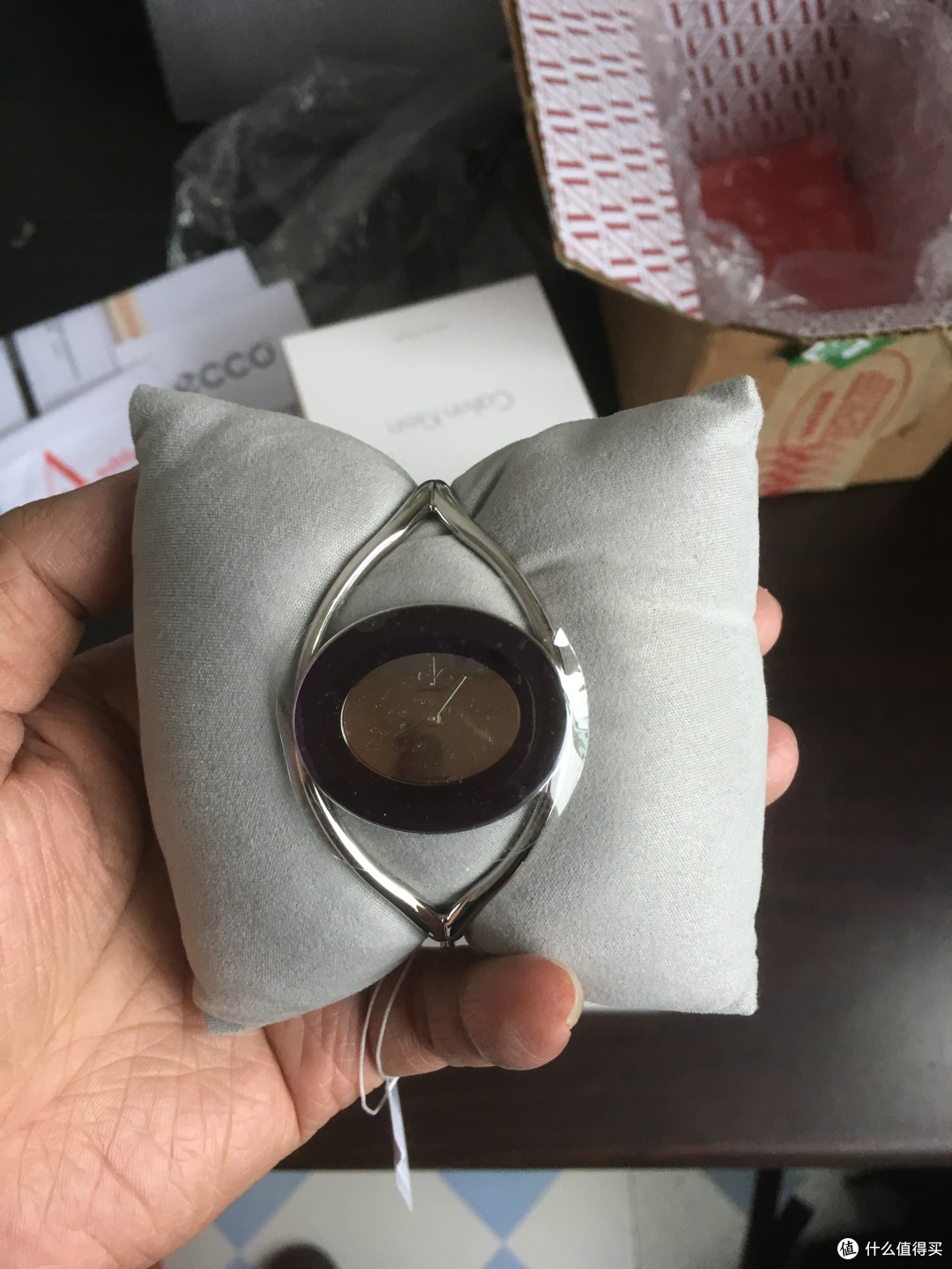 Ashford海淘第二单:Calvin Klein Delight系列 K1A24556 女士时装腕表
