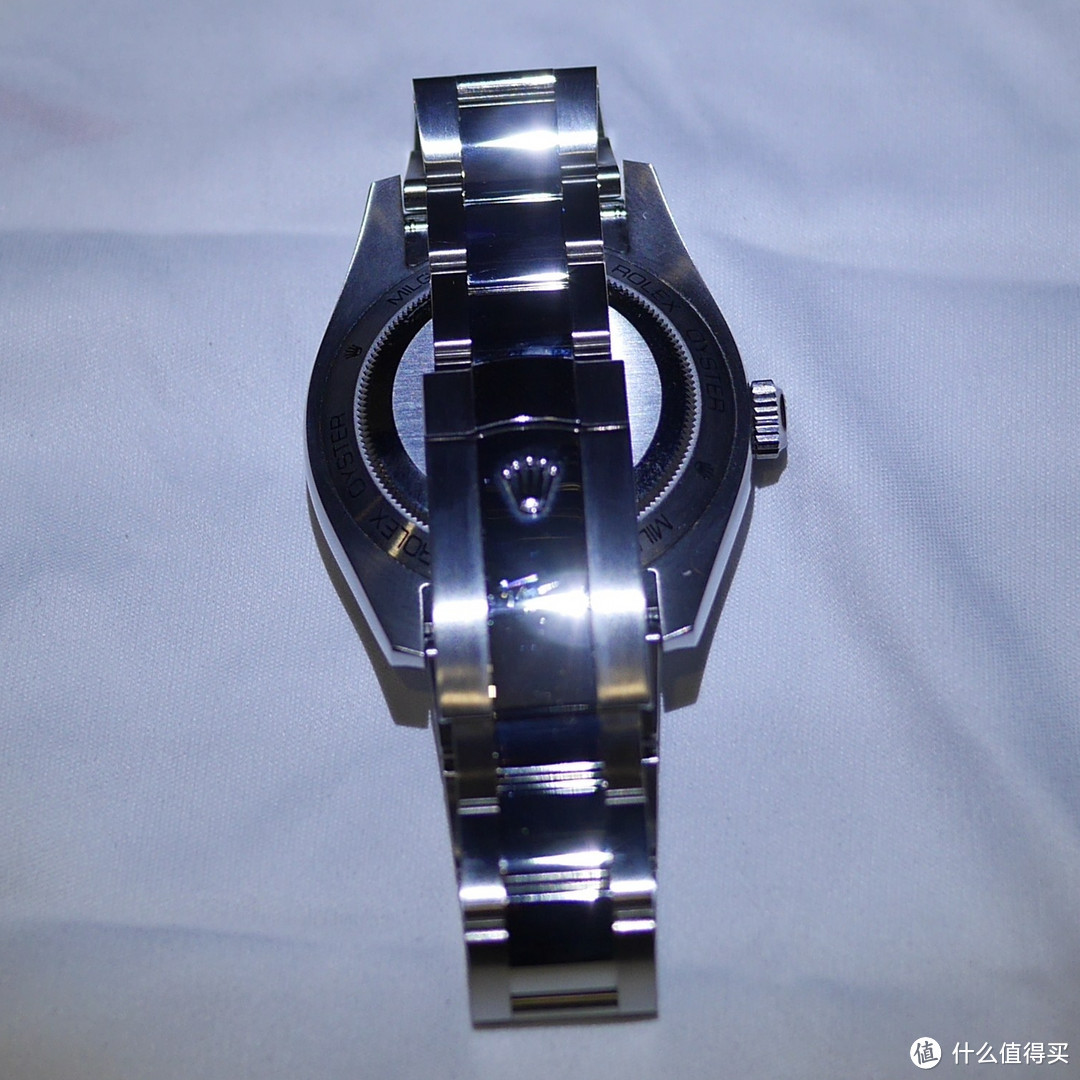 入手ROLEX 劳力士 Milguass 绿玻璃116400GV