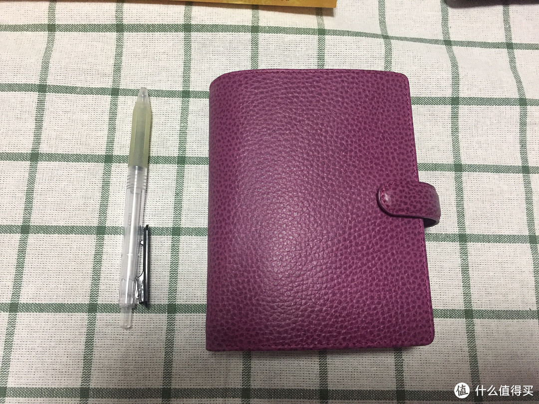 FILOFAX 025342 Finsbury pocket 手帐 树莓色 晒单