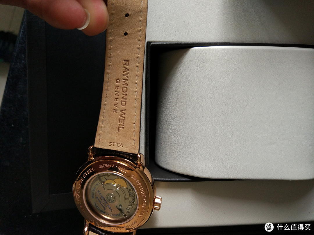 Ashford香港自提第二块：RAYMOND WEIL 蕾蒙威 大师系列 2838-PC5-00209 男款机械表