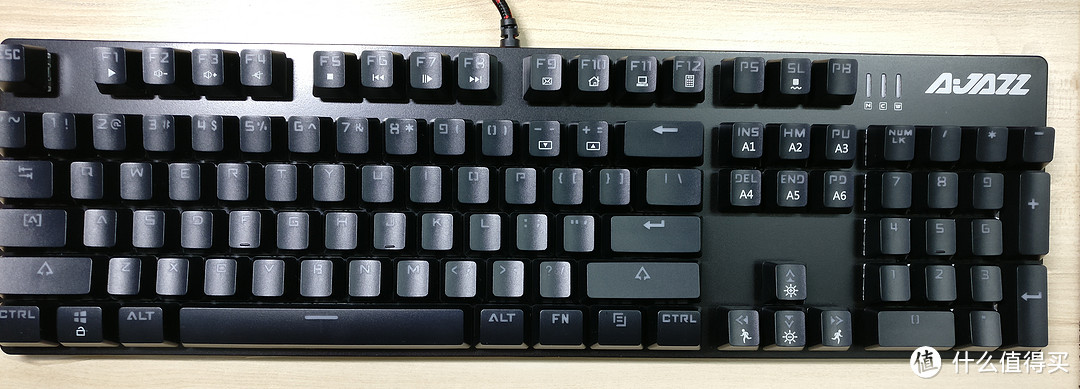 AJAZZ 黑爵 机械战警 机械键盘 简单开箱晒单