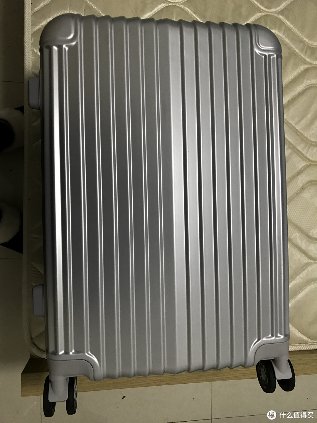 旅行大师 铝框-金属银 24寸 拉杆箱 简单晒单