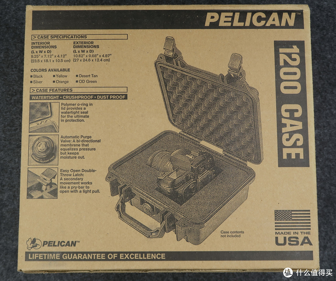 #本站首晒#  PELICAN 派力肯（塘鹅） #1200 安全箱