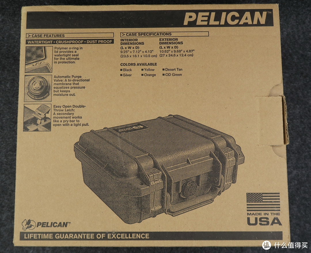 #本站首晒#  PELICAN 派力肯（塘鹅） #1200 安全箱