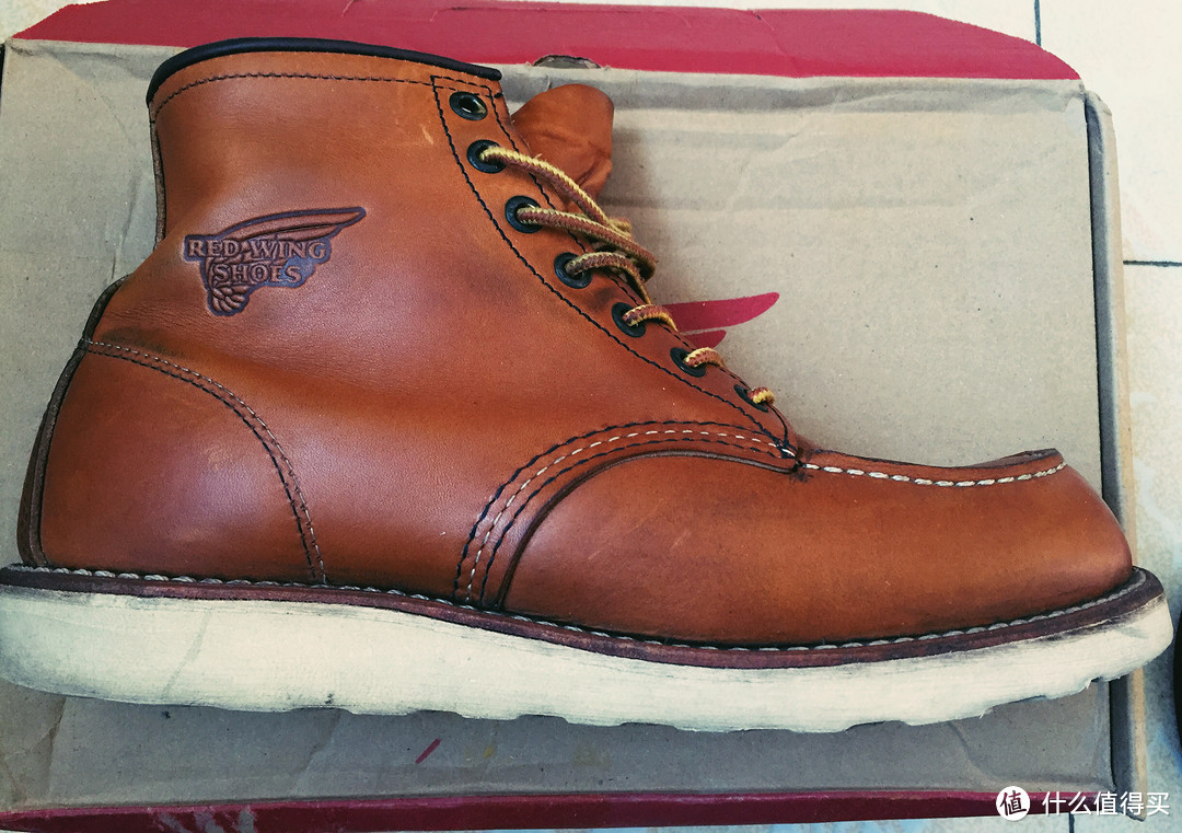 第三双Red Wing我选择：RED WING 红翼 经典款8111 工装靴