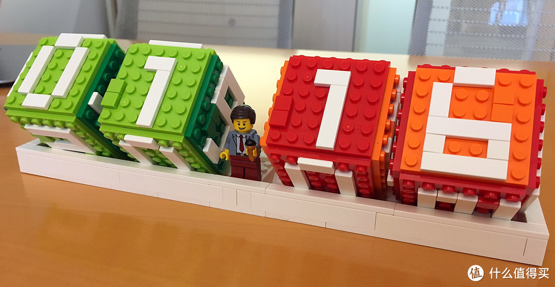 LEGO 乐高 2017新品 40172 砖块日历