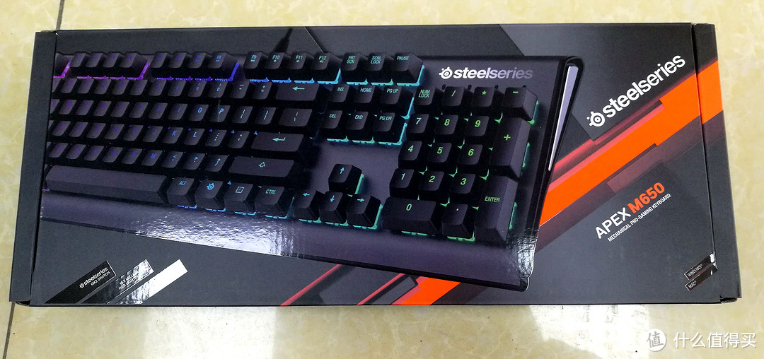 为了灯购入钢厂 — steelseries 赛睿 APEX M650 电竞机械键盘 简评