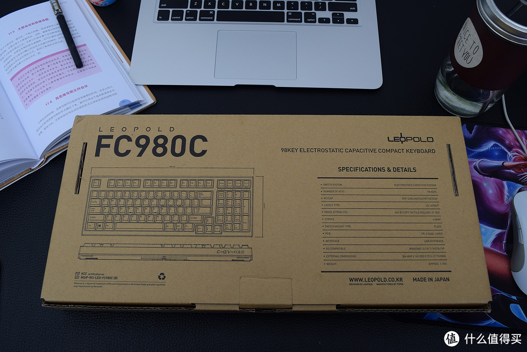 听说在日本office人手一台：Leopold 利奥博德 FC980C 静电容键盘 开箱