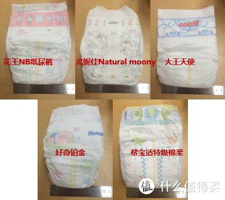 5款爆款NB码纸尿裤测评  （花王、Natural moony、大王天使、好奇铂金、帮宝适白帮）