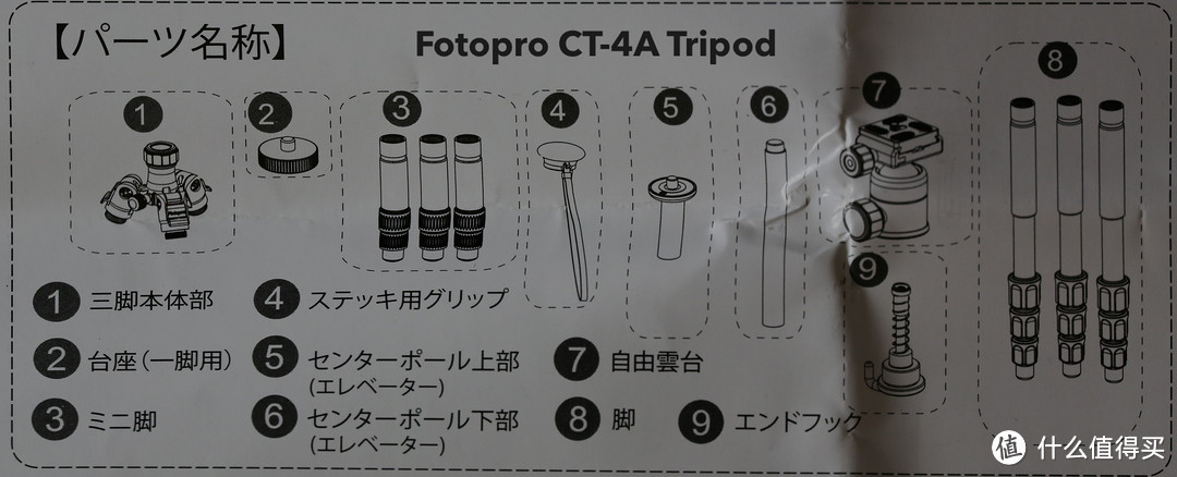 三脚架还是登山杆？ — Fotopro 富图宝  CT-4A 铝三脚架 开箱