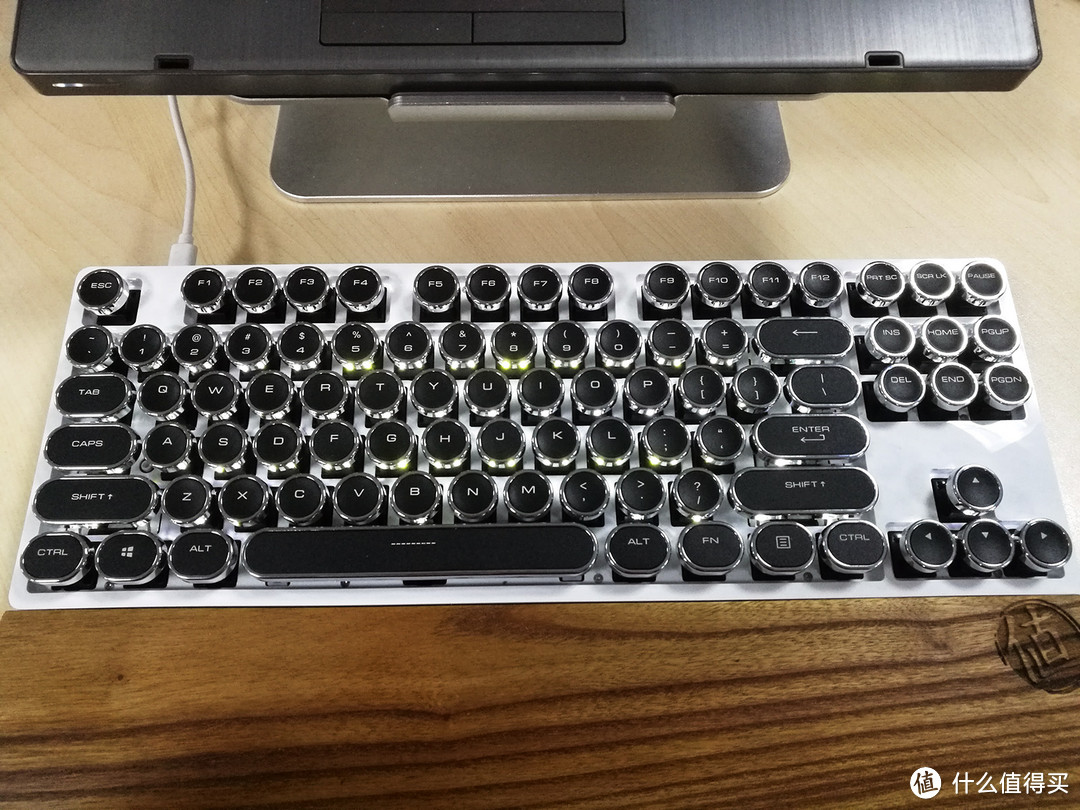 MagicForce 魔蛋 87键复古打字机键帽