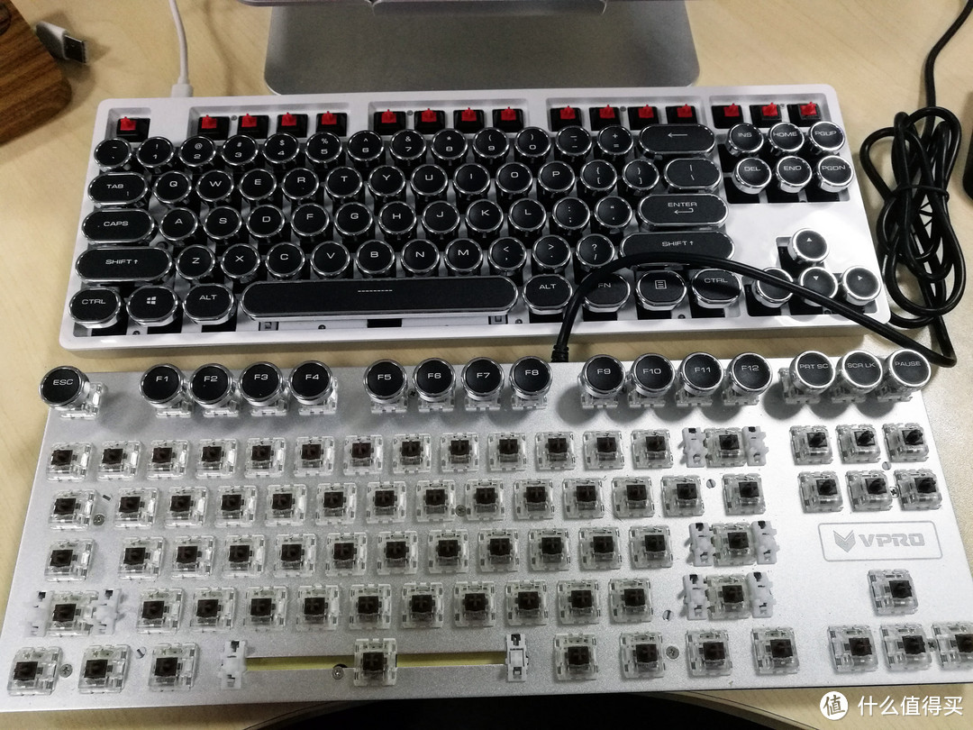 MagicForce 魔蛋 87键复古打字机键帽