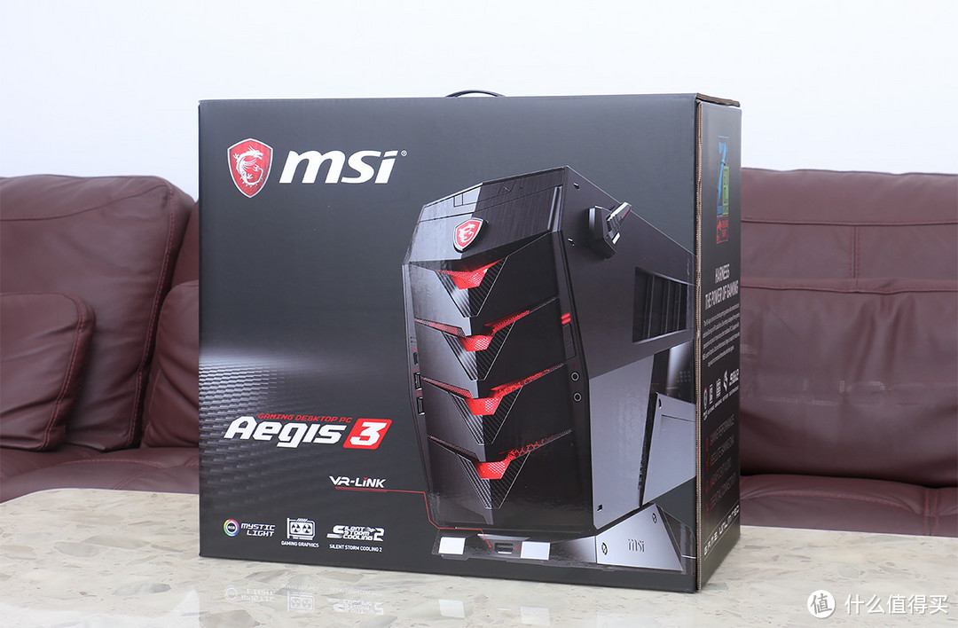 #本站首晒# 年终奖的最终归宿——MSI 微星 Aegis 3 台式游戏电脑主机开箱