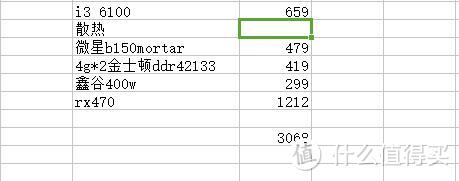 3000预算装电脑、i3和RX470不能少——砸笔记本装台式机 后续