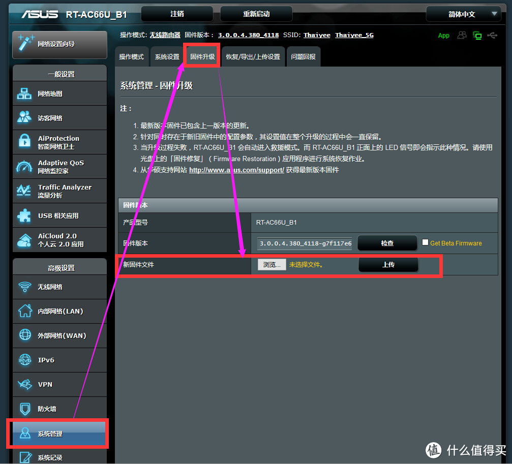 无线路由器折腾党篇一：ASUS 华硕 RT-AC66U B1小评