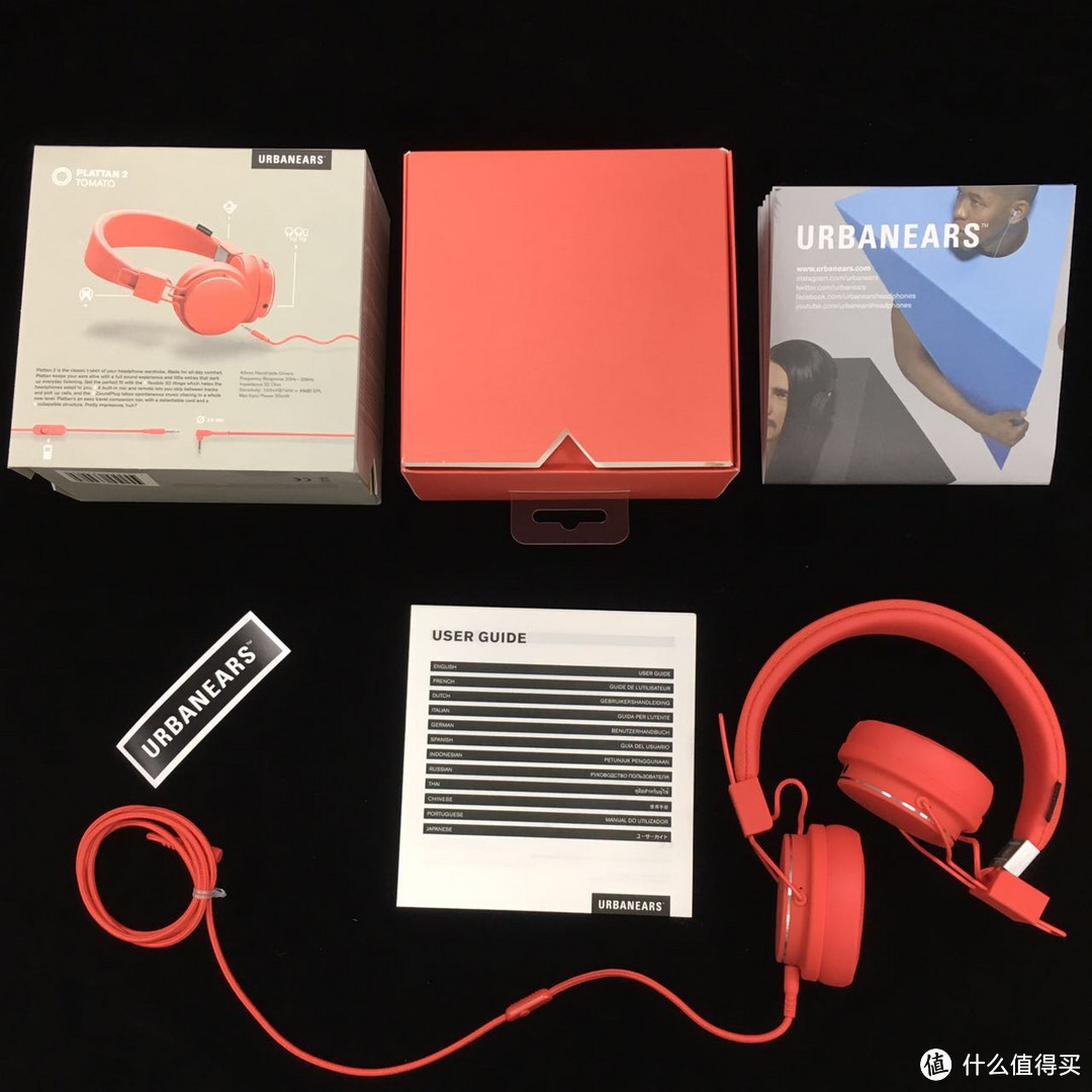 买了个红色耳机当年货，Urbanears Plattan 2番茄红