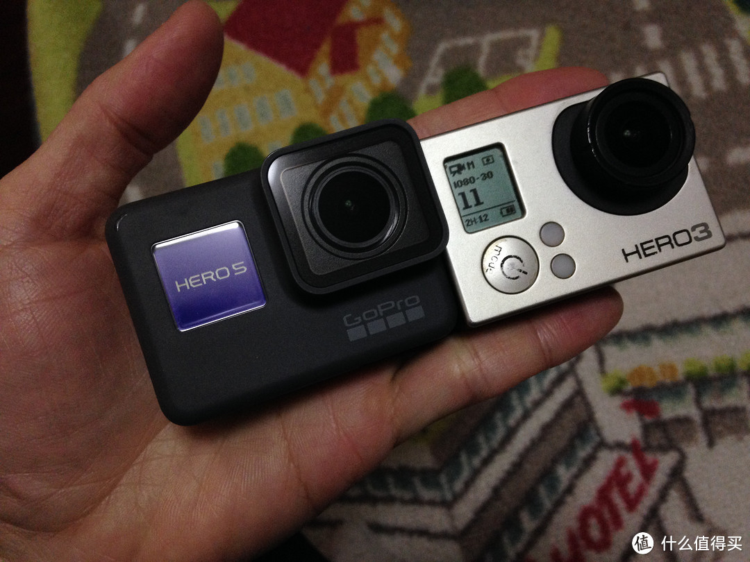 Gopro Hero 5！一个Hero 3老用户的升级选择！（附两机对比）