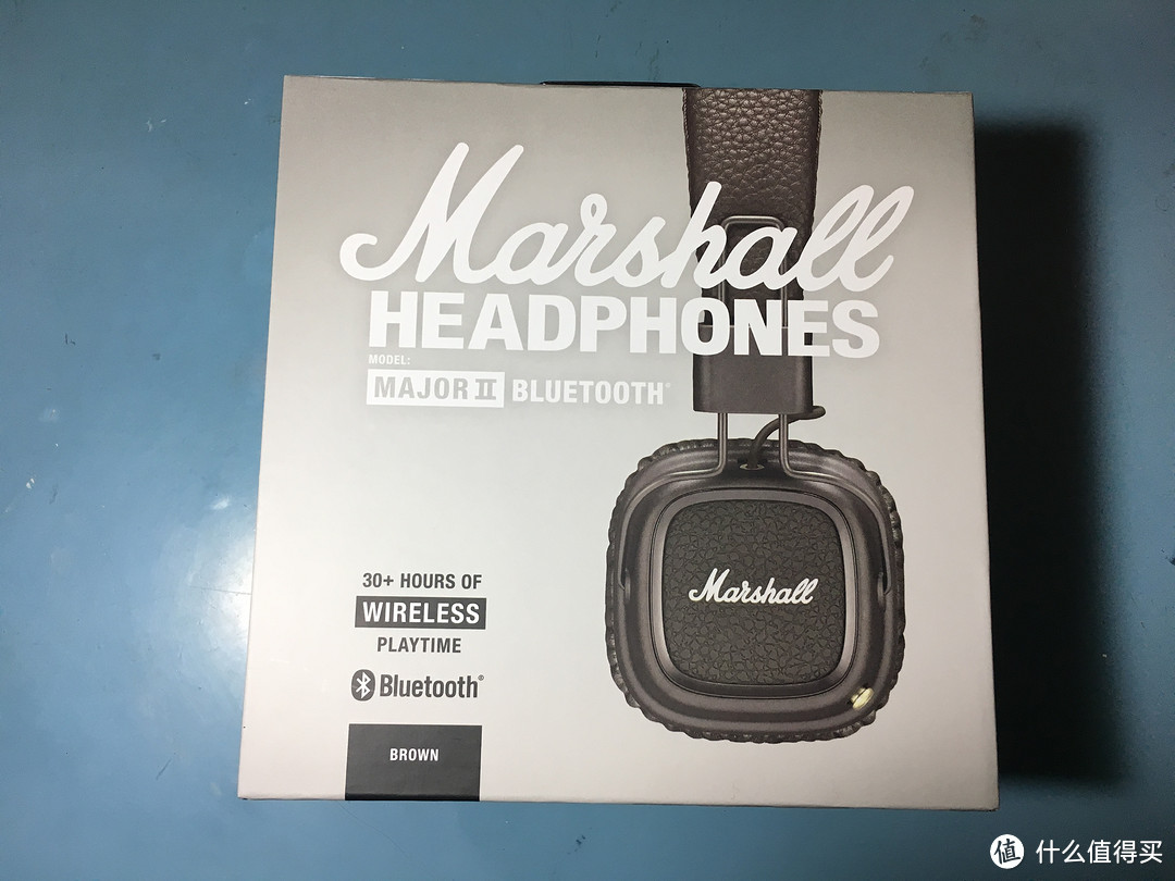 MARSHALL 马歇尔 MAJOR II 头戴式HiFi重低音蓝牙耳机 开箱