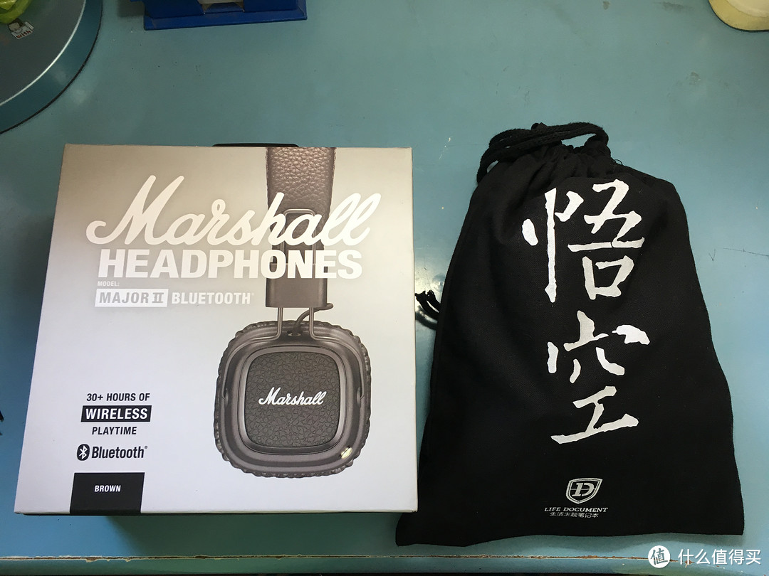 MARSHALL 马歇尔 MAJOR II 头戴式HiFi重低音蓝牙耳机 开箱