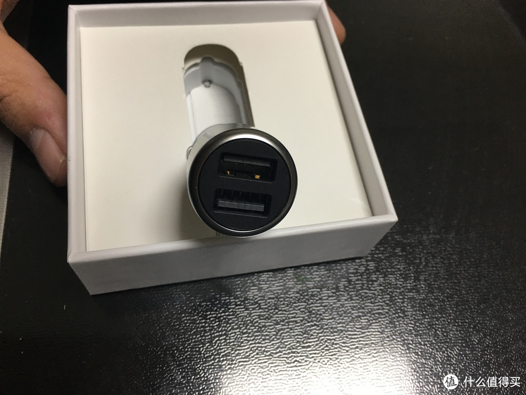 ZMI 紫米 QC3.0快充双USB 车载充电器